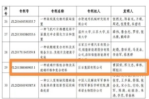 嘉兴首金！巨石集团摘得中国专利奖金奖
