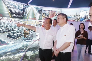嘉兴市委副书记、代市长毛宏芳到巨石调研