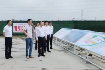 淮安市委副书记、代市长顾坤到巨石淮安公司调研